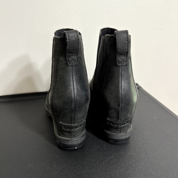 Sorel Black Joan of Arctic Wedges - Picture 4 of 7